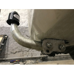 S115A GALIA Полностью оцинкованный фаркоп на Subaru Legacy седан/универсал 2009-2018. Подрозетник убирается за бампер. Тип шара: A. Невидимый вырез бампера.