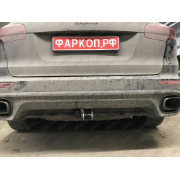 V052C GALIA Полностью оцинкованный фаркоп на Audi Q7 2006-2015, Porsche Cayenne 2002-2010, 2010-2018, Volkswagen Touareg 2002-2010, 2010-2018. Тип шара: C (горизонтальный съемный). Минималь