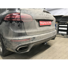 V052C GALIA Полностью оцинкованный фаркоп на Audi Q7 2006-2015, Porsche Cayenne 2002-2010, 2010-2018, Volkswagen Touareg 2002-2010, 2010-2018. Тип шара: C (горизонтальный съемный). Минималь
