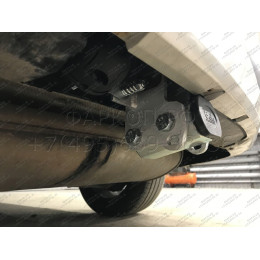 V052C GALIA Полностью оцинкованный фаркоп на Audi Q7 2006-2015, Porsche Cayenne 2002-2010, 2010-2018, Volkswagen Touareg 2002-2010, 2010-2018. Тип шара: C (горизонтальный съемный). Минималь