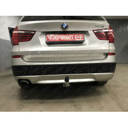 V052C GALIA Полностью оцинкованный фаркоп на Audi Q7 2006-2015, Porsche Cayenne 2002-2010, 2010-2018, Volkswagen Touareg 2002-2010, 2010-2018. Тип шара: C (горизонтальный съемный). Минималь