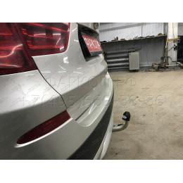 V052C GALIA Полностью оцинкованный фаркоп на Audi Q7 2006-2015, Porsche Cayenne 2002-2010, 2010-2018, Volkswagen Touareg 2002-2010, 2010-2018. Тип шара: C (горизонтальный съемный). Минималь