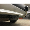 B019C GALIA Полностью оцинкованный фаркоп на BMW X3 F25 2010-2017, BMW X4 F26 2014-2018, кроме моделей с M-пакетом. Подрозетник убирается за бампер. Тип шара: C (горизонтальный съемный). Установка без выреза бампера. Нагрузки: 2400/100 кг, масса фаркопа 1