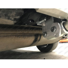 V052C GALIA Полностью оцинкованный фаркоп на Audi Q7 2006-2015, Porsche Cayenne 2002-2010, 2010-2018, Volkswagen Touareg 2002-2010, 2010-2018. Тип шара: C (горизонтальный съемный). Минималь