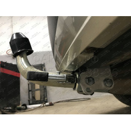 V052C GALIA Полностью оцинкованный фаркоп на Audi Q7 2006-2015, Porsche Cayenne 2002-2010, 2010-2018, Volkswagen Touareg 2002-2010, 2010-2018. Тип шара: C (горизонтальный съемный). Минималь