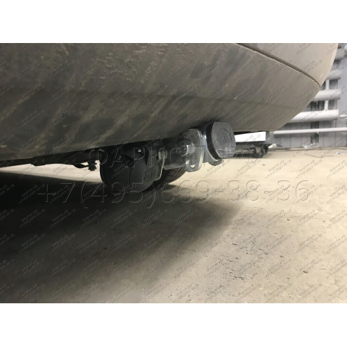 V078C GALIA Полностью оцинкованный фаркоп на Volvo S40 седан 2004-2012, Volvo V50 универсал 2004-2012. Тип шара: C (горизонтальный съемный). Без выреза бампера. Нагрузки: 1600/100 кг, масса фаркопа 14,87 кг
