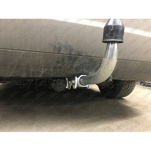 V078C GALIA Полностью оцинкованный фаркоп на Volvo S40 седан 2004-2012, Volvo V50 универсал 2004-2012. Тип шара: C (горизонтальный съемный). Без выреза бампера. Нагрузки: 1600/100 кг, масса фаркопа 14,87 кг