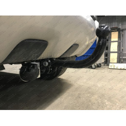 R115-A Лидер-плюс ТСУ для Renault Duster 4WD 2011-2015, 2015-2021, 2021-2022 (без выреза бампера), Renault Duster 2WD 2011-2015, 2015-2021, 2021-2022, Nissan Terrano 2014-2022 (требуется подрезка бампе