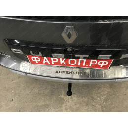 R115-A Лидер-плюс ТСУ для Renault Duster 4WD 2011-2015, 2015-2021, 2021-2022 (без выреза бампера), Renault Duster 2WD 2011-2015, 2015-2021, 2021-2022, Nissan Terrano 2014-2022 (требуется подрезка бампе