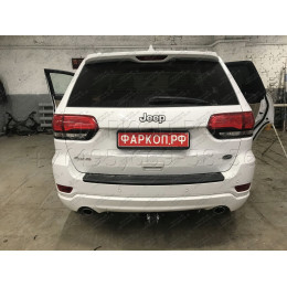 J010C GALIA Полностью оцинкованный фаркоп на Jeep Grand Cherokee WK2 2010-2021. Тип шара: C (горизонтальный съемный). Установка без выреза бампера. Нагрузки: 3500/17