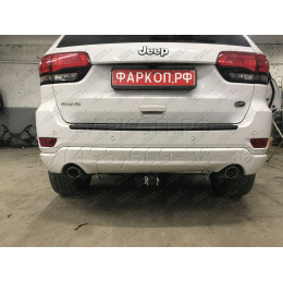 J010C GALIA Полностью оцинкованный фаркоп на Jeep Grand Cherokee WK2 2010-2021. Тип шара: C (горизонтальный съемный). Установка без выреза бампера. Нагрузки: 3500/17