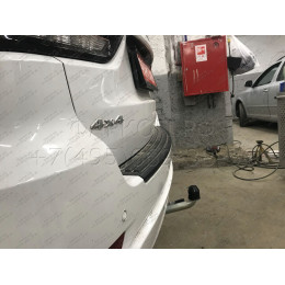 J010C GALIA Полностью оцинкованный фаркоп на Jeep Grand Cherokee WK2 2010-2021. Тип шара: C (горизонтальный съемный). Установка без выреза бампера. Нагрузки: 3500/17