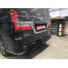 4510.12 SHERIFF Фаркоп на Toyota Hiace 2019-, Toyota Granvia 2019-. Необходима подрезка бампера. Тип шара: A. Нагрузки: 2500/100 кг, масса фаркопа 18,64 кг (без электрики в комплекте)