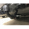 4510.12 SHERIFF Фаркоп на Toyota Hiace 2019-, Toyota Granvia 2019-. Необходима подрезка бампера. Тип шара: A. Нагрузки: 2500/100 кг, масса фаркопа 18,64 кг (без электрики в комплекте)