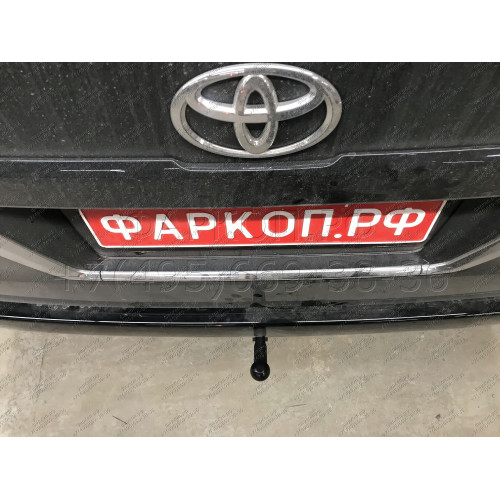 4510.12 SHERIFF Фаркоп на Toyota Hiace 2019-, Toyota Granvia 2019-. Необходима подрезка бампера. Тип шара: A. Нагрузки: 2500/100 кг, масса фаркопа 18,64 кг (без электрики в комплекте)