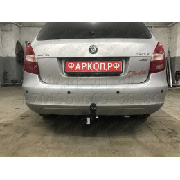 1922-A ORIS Фаркоп на Skoda Fabia седан/универсал 2000-2014. Необходима подрезка бампера. Тип шара: A. Нагрузки: 1100/50 кг, масса фаркопа 12,8 кг (без электрики в 