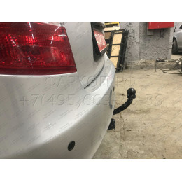 1922-A ORIS Фаркоп на Skoda Fabia седан/универсал 2000-2014. Необходима подрезка бампера. Тип шара: A. Нагрузки: 1100/50 кг, масса фаркопа 12,8 кг (без электрики в 