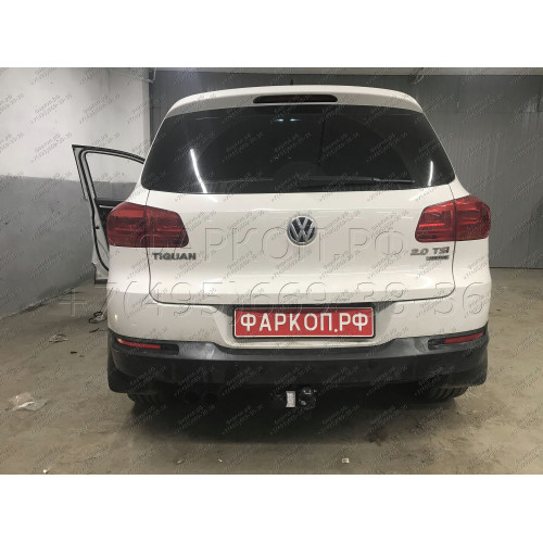 2181-A ORIS Фаркоп на Volkswagen Tiguan 2007-2016, Audi Q3 2011-2019. Необходима подрезка бампера. Тип шара: A. Нагрузки: 1500/50 кг, масса фаркопа 17,2 кг (без электрики в комплекте)