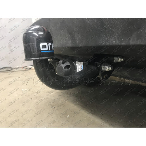 2181-A ORIS Фаркоп на Volkswagen Tiguan 2007-2016, Audi Q3 2011-2019. Необходима подрезка бампера. Тип шара: A. Нагрузки: 1500/50 кг, масса фаркопа 17,2 кг (без электрики в комплекте)