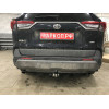 T072A GALIA Полностью оцинкованный фаркоп на Toyota RAV4 V XA50 2019-2025, Suzuki Across 2020-2025. Тип шара: A. Установка без снятия и выреза бампера. Нагрузки: 2100/100 кг, масса фаркопа 18,12 кг