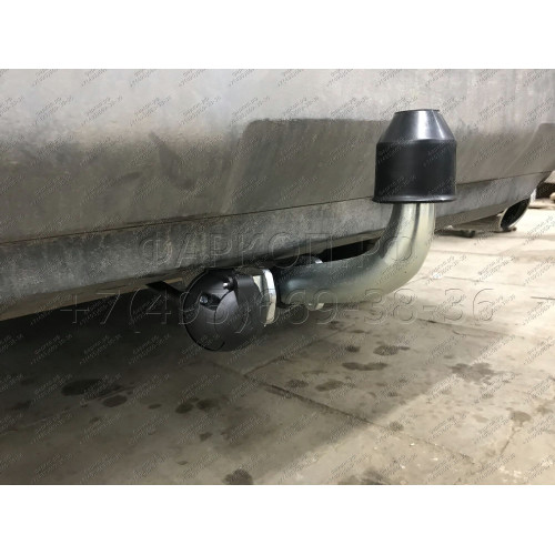 T072A GALIA Полностью оцинкованный фаркоп на Toyota RAV4 V XA50 2019-2025, Suzuki Across 2020-2025. Тип шара: A. Установка без снятия и выреза бампера. Нагрузки: 2100/100 кг, масса фаркопа 18,12 кг