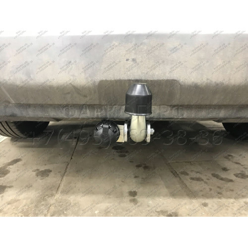T072A GALIA Полностью оцинкованный фаркоп на Toyota RAV4 V XA50 2019-2025, Suzuki Across 2020-2025. Тип шара: A. Установка без снятия и выреза бампера. Нагрузки: 2100/100 кг, масса фаркопа 18,12 кг