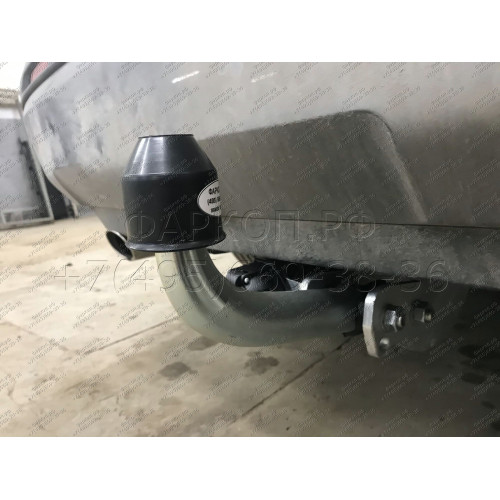 T072A GALIA Полностью оцинкованный фаркоп на Toyota RAV4 V XA50 2019-2025, Suzuki Across 2020-2025. Тип шара: A. Установка без снятия и выреза бампера. Нагрузки: 2100/100 кг, масса фаркопа 18,12 кг