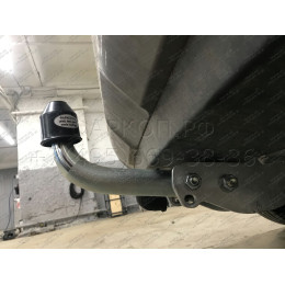 T072A GALIA Полностью оцинкованный фаркоп на Toyota RAV4 V XA50 2019-2025, Suzuki Across 2020-2025. Тип шара: A. Установка без снятия и выреза бампера. Нагрузки: 2100/100 кг, м