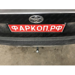 T072A GALIA Полностью оцинкованный фаркоп на Toyota RAV4 V XA50 2019-2025, Suzuki Across 2020-2025. Тип шара: A. Установка без снятия и выреза бампера. Нагрузки: 2100/100 кг, м
