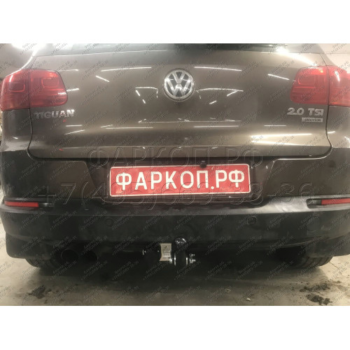V123-A Лидер-плюс ТСУ для Skoda Kodiaq 2016-2023, Volkswagen Tiguan 5N1, 5N2 2007-2016, Volkswagen Tiguan 2 2016-2024, Skoda Karoq 2019-, Skoda Yeti 2009-2018, Audi Q3 2011-2018, Volkswagen Jetta 2011-2018. Требуется подрезка бампера. Нагрузки: 1300/75 кг
