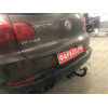 V123-A Лидер-плюс ТСУ для Skoda Kodiaq 2016-2023, Volkswagen Tiguan 5N1, 5N2 2007-2016, Volkswagen Tiguan 2 2016-2024, Skoda Karoq 2019-, Skoda Yeti 2009-2018, Audi Q3 2011-2018, Volkswagen Jetta 2011-2018. Требуется подрезка бампера. Нагрузки: 1300/75 кг