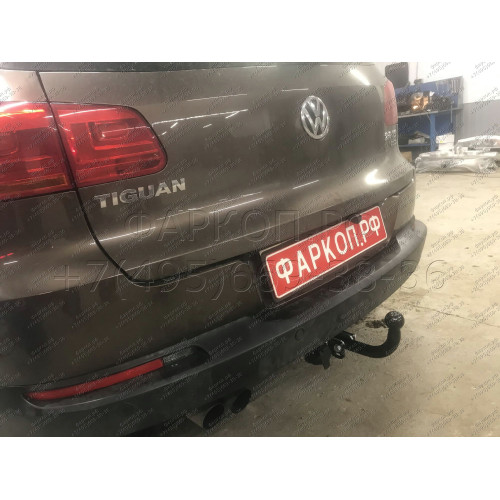 V123-A Лидер-плюс ТСУ для Skoda Kodiaq 2016-2023, Volkswagen Tiguan 5N1, 5N2 2007-2016, Volkswagen Tiguan 2 2016-2024, Skoda Karoq 2019-, Skoda Yeti 2009-2018, Audi Q3 2011-2018, Volkswagen Jetta 2011-2018. Требуется подрезка бампера. Нагрузки: 1300/75 кг