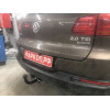 V123-A Лидер-плюс ТСУ для Skoda Kodiaq 2016-2023, Volkswagen Tiguan 5N1, 5N2 2007-2016, Volkswagen Tiguan 2 2016-2024, Skoda Karoq 2019-, Skoda Yeti 2009-2018, Audi Q3 2011-2018, Volkswagen Jetta 2011-2018. Требуется подрезка бампера. Нагрузки: 1300/75 кг