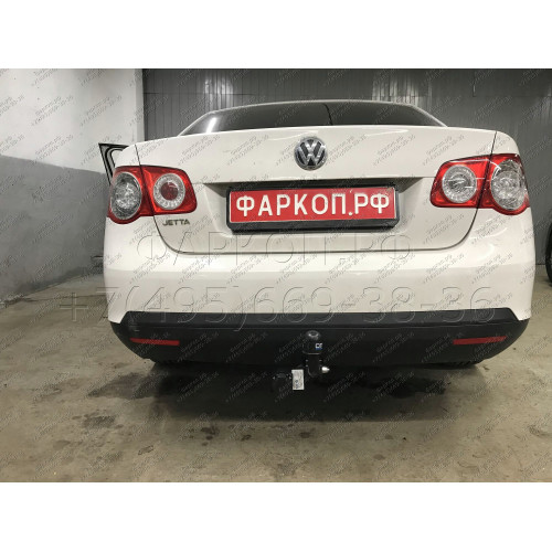 2189-A ORIS Фаркоп на Volkswagen Jetta седан 2006-2011, Volkswagen Golf V,VI универсал 2007-2013. Необходима подрезка бампера. Тип шара: A. Нагрузки: 1500/50 кг, масса фаркопа 14,3 кг (без электрики в комплекте)
