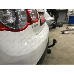 2189-A ORIS Фаркоп на Volkswagen Jetta седан 2006-2011, Volkswagen Golf V,VI универсал 2007-2013. Необходима подрезка бампера. Тип шара: A. Нагрузки: 1500/50 кг, масса фаркопа 14,