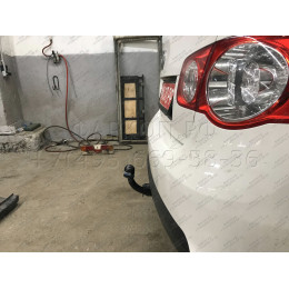 2189-A ORIS Фаркоп на Volkswagen Jetta седан 2006-2011, Volkswagen Golf V,VI универсал 2007-2013. Необходима подрезка бампера. Тип шара: A. Нагрузки: 1500/50 кг, масса фаркопа 14,