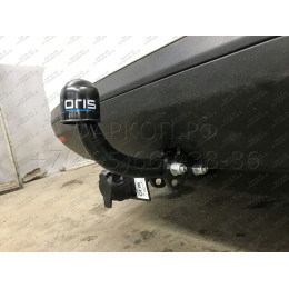 2189-A ORIS Фаркоп на Volkswagen Jetta седан 2006-2011, Volkswagen Golf V,VI универсал 2007-2013. Необходима подрезка бампера. Тип шара: A. Нагрузки: 1500/50 кг, масса фаркопа 14,