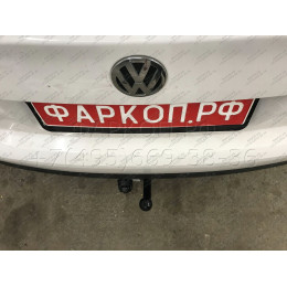 2189-A ORIS Фаркоп на Volkswagen Jetta седан 2006-2011, Volkswagen Golf V,VI универсал 2007-2013. Необходима подрезка бампера. Тип шара: A. Нагрузки: 1500/50 кг, масса фаркопа 14,