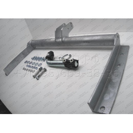 J001A GALIA Полностью оцинкованный фаркоп на Jeep Grand Cherokee ZJ 1992-1998. Тип шара: A. Установка без снятия и выреза бампера. Нагрузки: 3500/125 кг, масса фаркоп