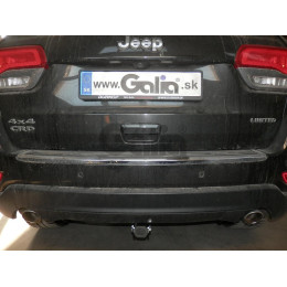 J010C GALIA Полностью оцинкованный фаркоп на Jeep Grand Cherokee WK2 2010-2021. Тип шара: C (горизонтальный съемный). Установка без выреза бампера. Нагрузки: 3500/17
