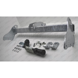 J010C GALIA Полностью оцинкованный фаркоп на Jeep Grand Cherokee WK2 2010-2021. Тип шара: C (горизонтальный съемный). Установка без выреза бампера. Нагрузки: 3500/17