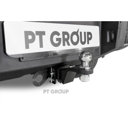 JTT-23-991122.00 PT GROUP Фаркоп на Jetour T2 2024- без подрезки бампера. Тип шара: E (легкосъемный шар под квадрат). Нагрузки: 1600/100 кг, масса фаркопа 17 кг (без эл