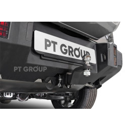JTT-23-991122.00 PT GROUP Фаркоп на Jetour T2 2024- без подрезки бампера. Тип шара: E (легкосъемный шар под квадрат). Нагрузки: 1600/100 кг, масса фаркопа 17 кг (без эл