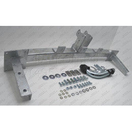 K018A GALIA Полностью оцинкованный фаркоп на Kia Carnival 1999-2006. Тип шара: A. Невидимый вырез бампера. Нагрузки: 2000/80 кг, масса фаркопа 18,52 кг