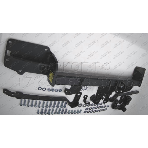 L-117 STEINHOF Фаркоп на Land Rover Range Rover Sport L494 2013-2022. Требуется подрезка бампера. Тип шара: AV (вертикальное быстросъемное крепление шара на ключе). Нагрузки: 3500/150 кг, масса фаркопа 32,3 кг (без электрики в комплекте)