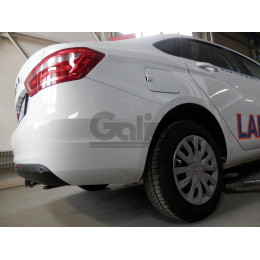 L025C GALIA Полностью оцинкованный фаркоп на Lada Vesta седан/универсал (установка без выреза бампера), в т.ч. SW Cross 2015-2022 (установка с подрезкой бампер