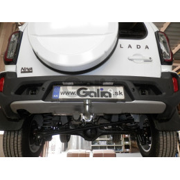 L028C GALIA Полностью оцинкованный фаркоп на Lada Niva Travel 2021-, Chevrolet Niva 2123 2008-2020, Lada Niva 2020-2021. Тип шара: C (горизонтальный съемный). Установка без снятия 