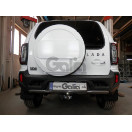 L028C GALIA Полностью оцинкованный фаркоп на Lada Niva Travel 2021-, Chevrolet Niva 2123 2008-2020, Lada Niva 2020-2021. Тип шара: C (горизонтальный съемный). Установка без снятия 