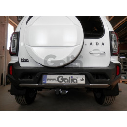 L028C GALIA Полностью оцинкованный фаркоп на Lada Niva Travel 2021-, Chevrolet Niva 2123 2008-2020, Lada Niva 2020-2021. Тип шара: C (горизонтальный съемный). Установка без снятия 