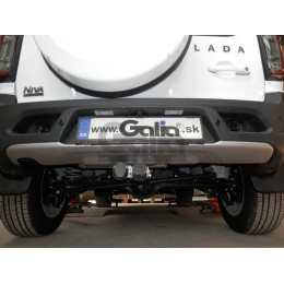 L028C GALIA Полностью оцинкованный фаркоп на Lada Niva Travel 2021-, Chevrolet Niva 2123 2008-2020, Lada Niva 2020-2021. Тип шара: C (горизонтальный съемный). Установка без снятия 